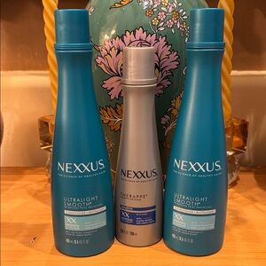 Nexxus (2) Ultralight Smooth Hair Conditioner & Shampoo
